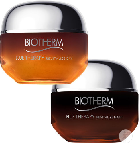 Biotherm Revitalizing Routine Blue Therapy Revitalize Amber Algae Day 50ml + Night 50ml