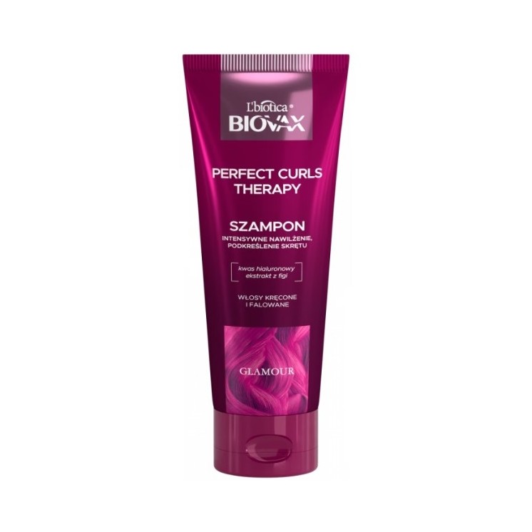 BIOVAX Glamour Perfect Curls Therapy Intensively Moisturizing Shampoo 200 ml
