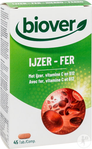 Restaxil Biover Iron Food Supplement 45 Tablets