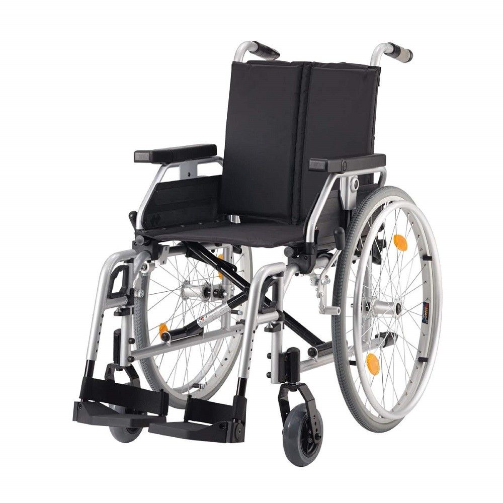 Bischoff & Bischoff wheelchair Pyro light silver SB 41 TB 1 St