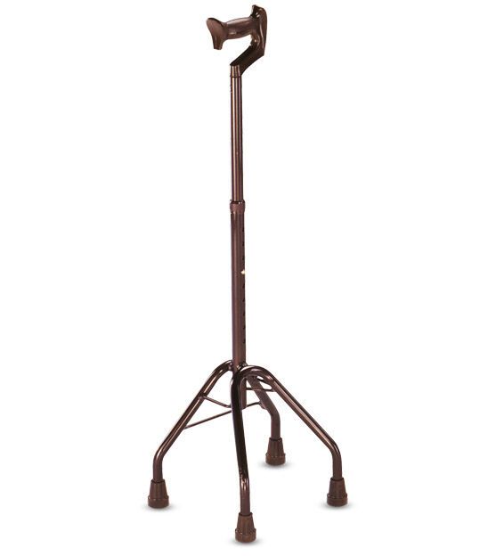 Bischoff & Bischoff VFG four-legged walker bronze, height adjustable, suitable for right and left 99 St