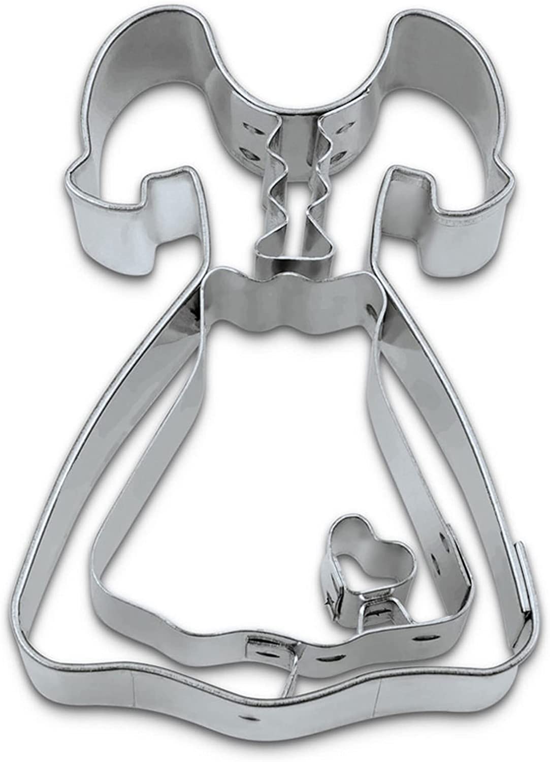 Staedter Biscuit Cutter in Shape of Dirndl Städter 5 cm Stainless Steel