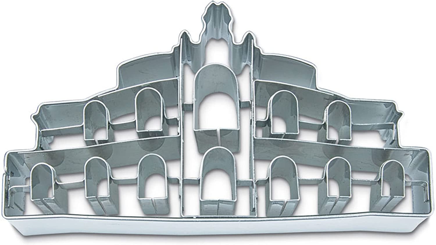 Staedter Städter Semperoper Dresden Embossing Cookie Cutter 10 cm Stainless Steel Silver