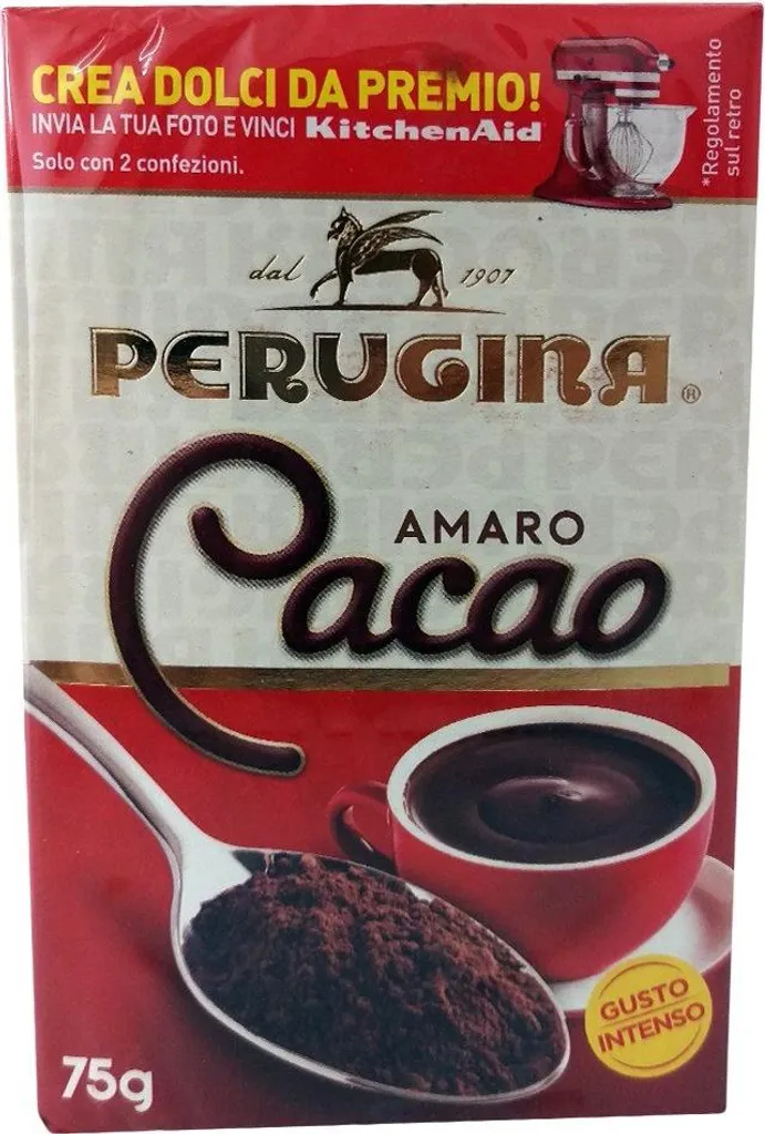 Bitter cocoa powder PERUGINA 75g