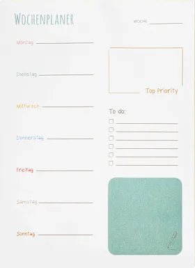 PARADIES Notepad 50 sheets 18x24cm, 1 piece