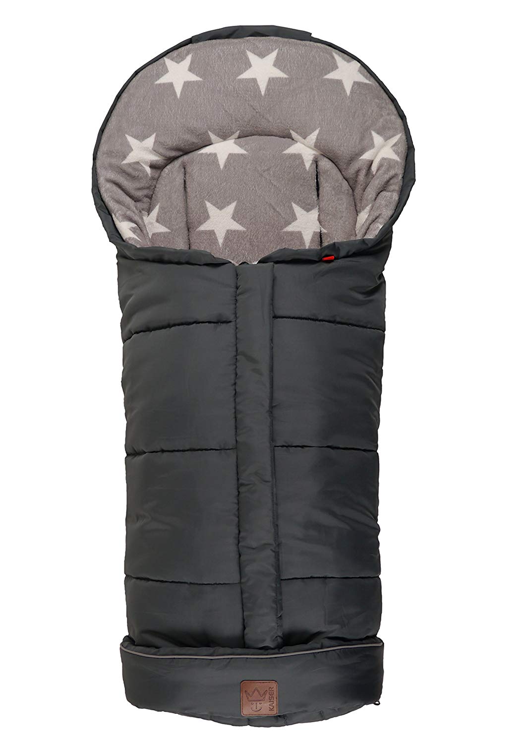 Kaiser Jooy Pushchair Footmuff Anthracite Starprint