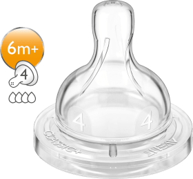 Philips Avent Valve suction cup Anti-colic silicone, from 6 months, 2 pcs