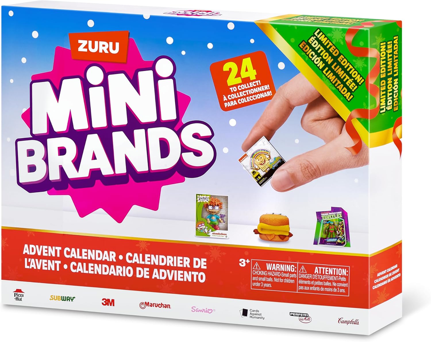 Mini Brands Retro Foodie and Toy Advent Calendar, Mother's Day Gift