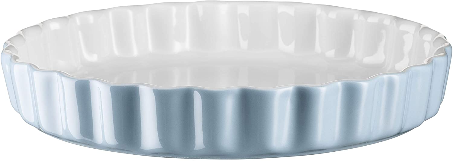 Maser Mäser Kitchen Time Ceramic Tart Dish, 27 cm, Blue