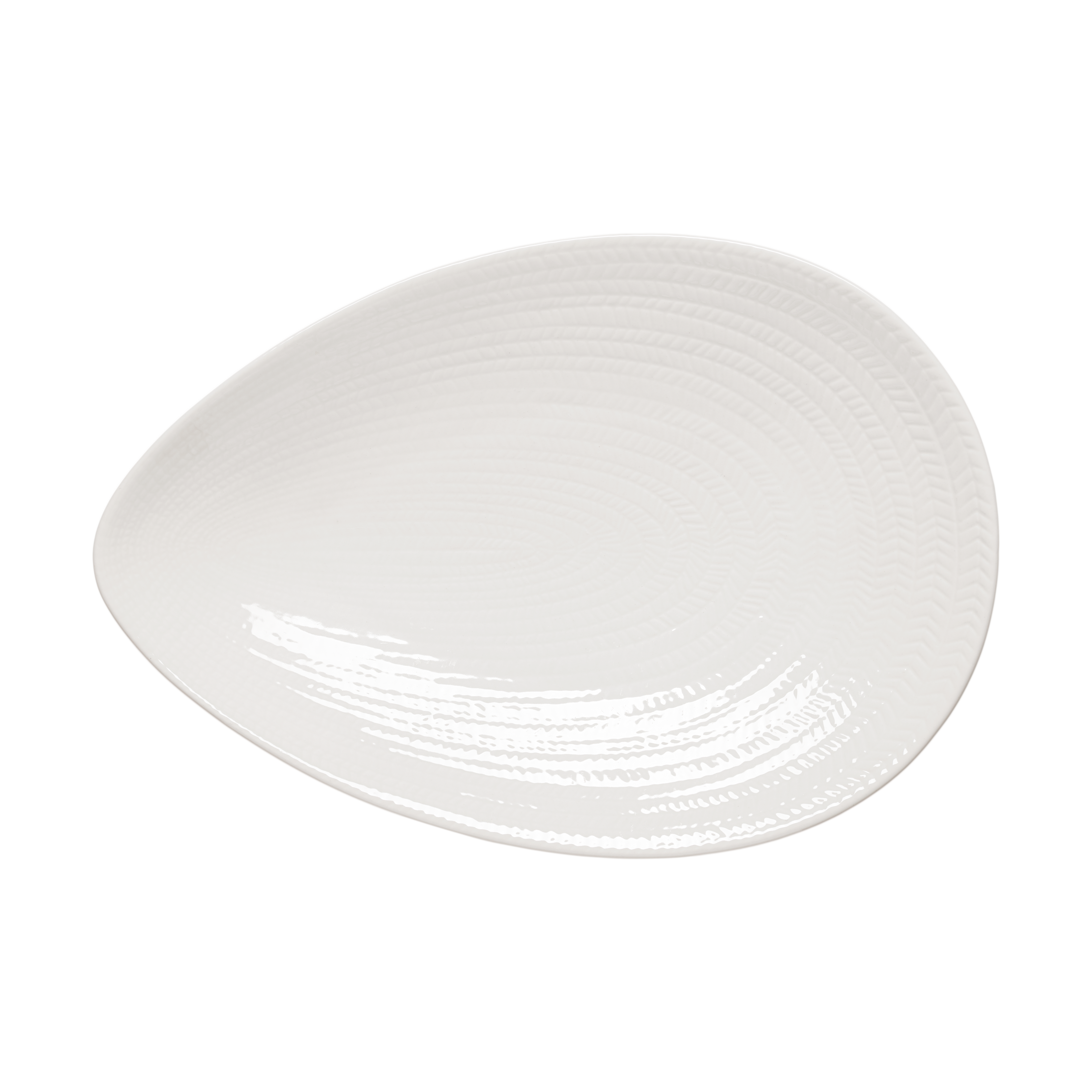 rorstrand Blue field serving platter, White
