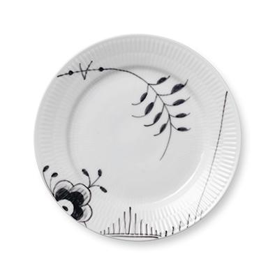 Royal Copenhagen Black Fluted Mega Black Plate 2