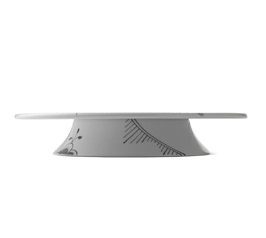 Royal Copenhagen Black Fluted Mega Cake Stand Black