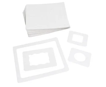 Blank picture frame DIY set, 48 pieces