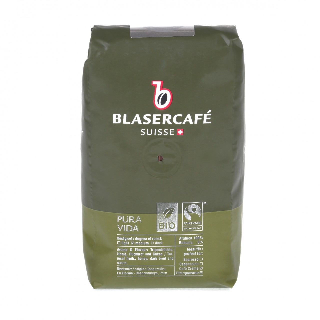 Blasercafé Bio Verde Fairtrade