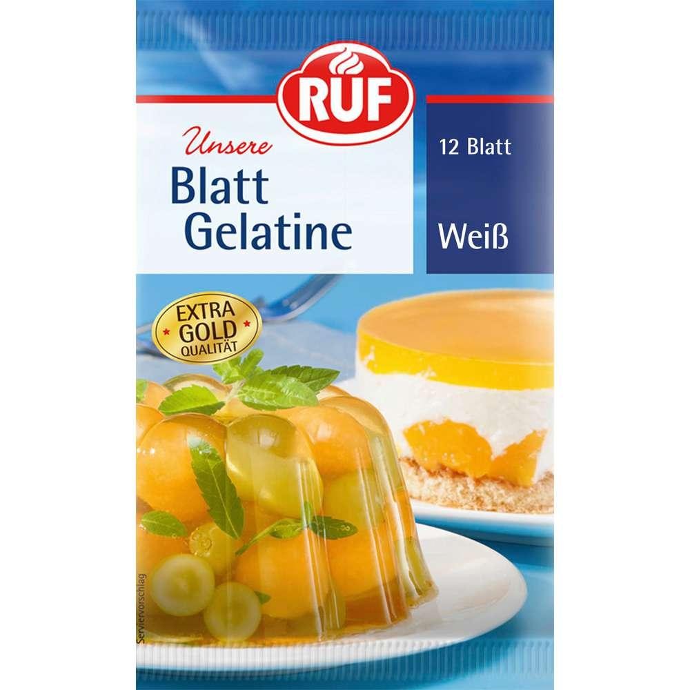 RUF Leaf gelatin, white