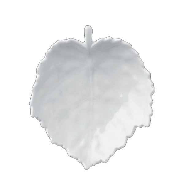 Leaf-shaped bowl, white (8.5cm) by KPM
