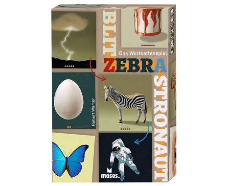 Moses Blitz Zebra Astronaut – The Word Chain Game 370g