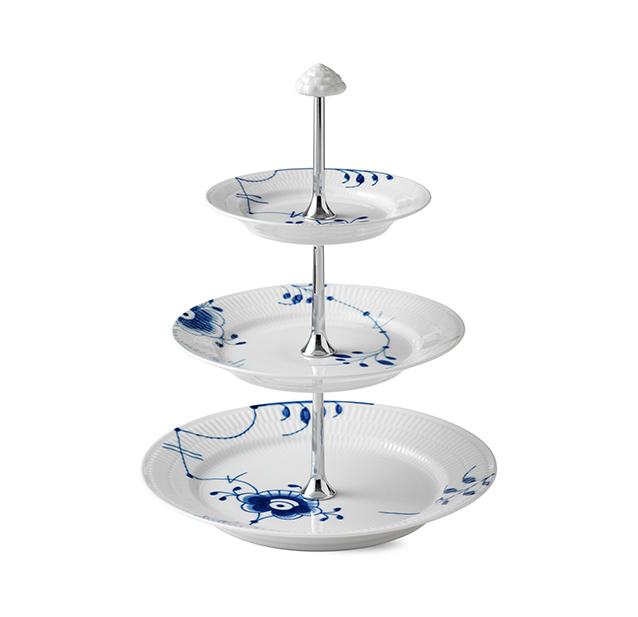 Royal Copenhagen Blue Fluted Mega Etagere