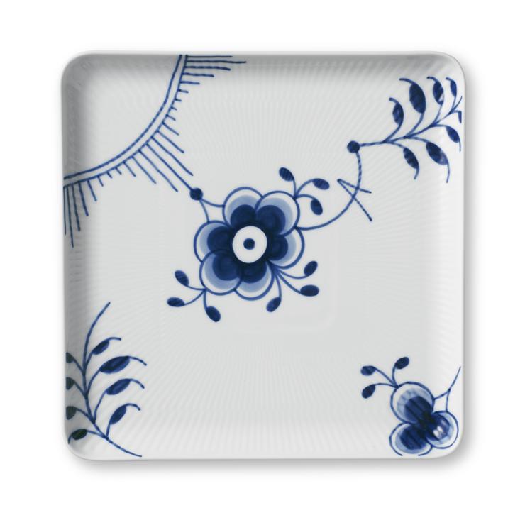 Royal Copenhagen Blue Fluted Mega Square Plate