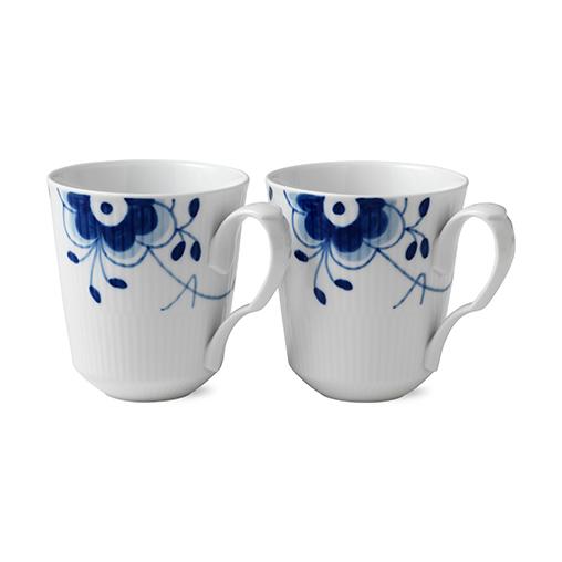 Royal Copenhagen Blue Fluted Mega Cup 2-Pack