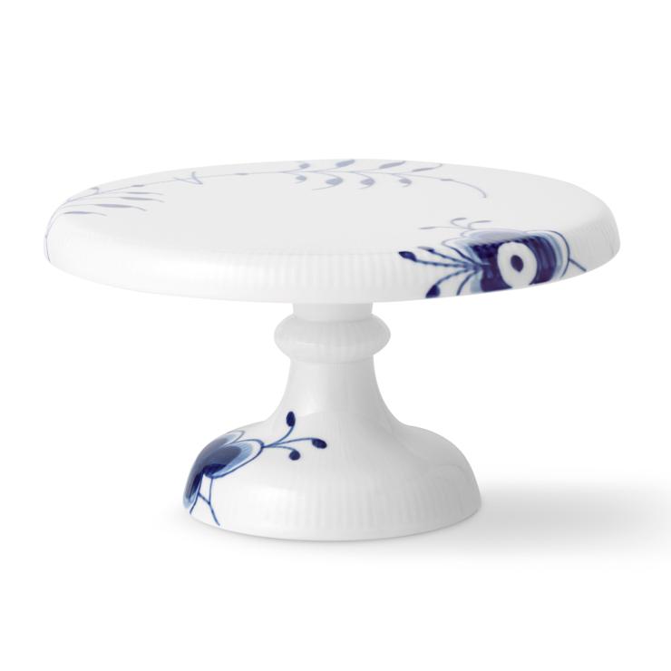 Royal Copenhagen Blue Fluted Mega Plate On Foot