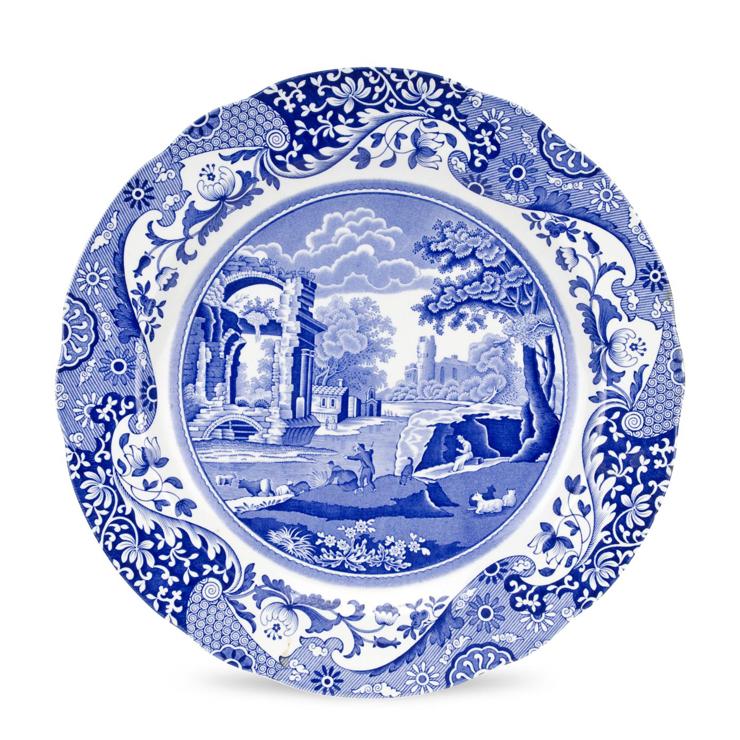 spode Blue Italian buffe plate