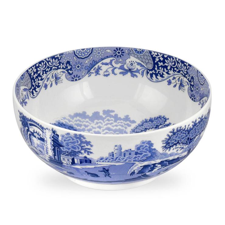 spode Blue Italian Cup Round