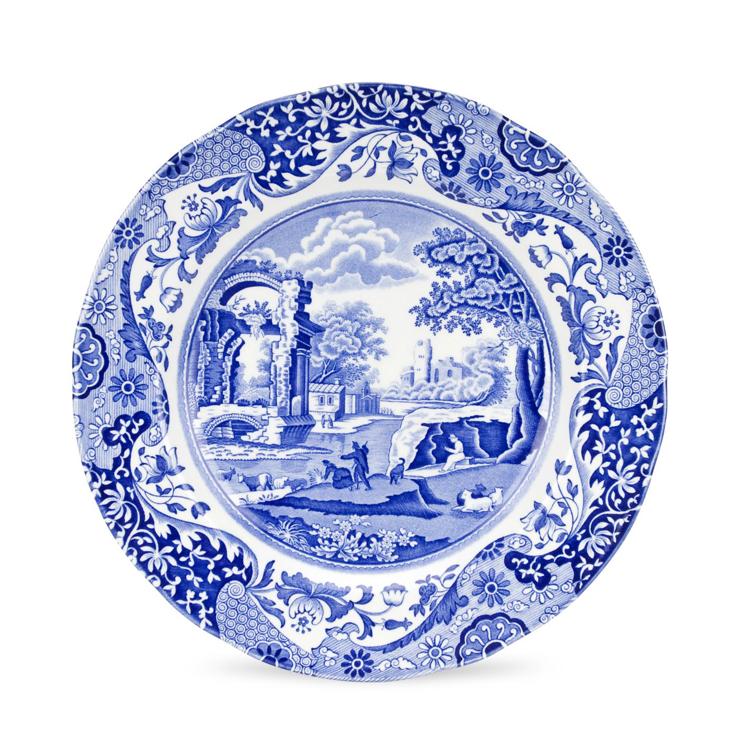 spode Blue Italian plate
