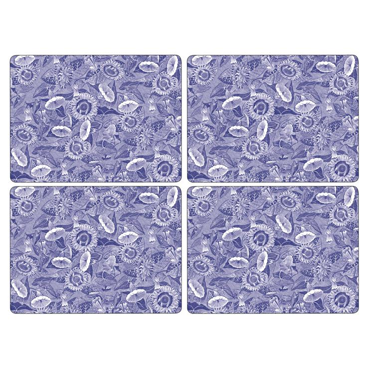 spode Blue Room Sunflower Trivet 30 X 40Cm 4-Pack