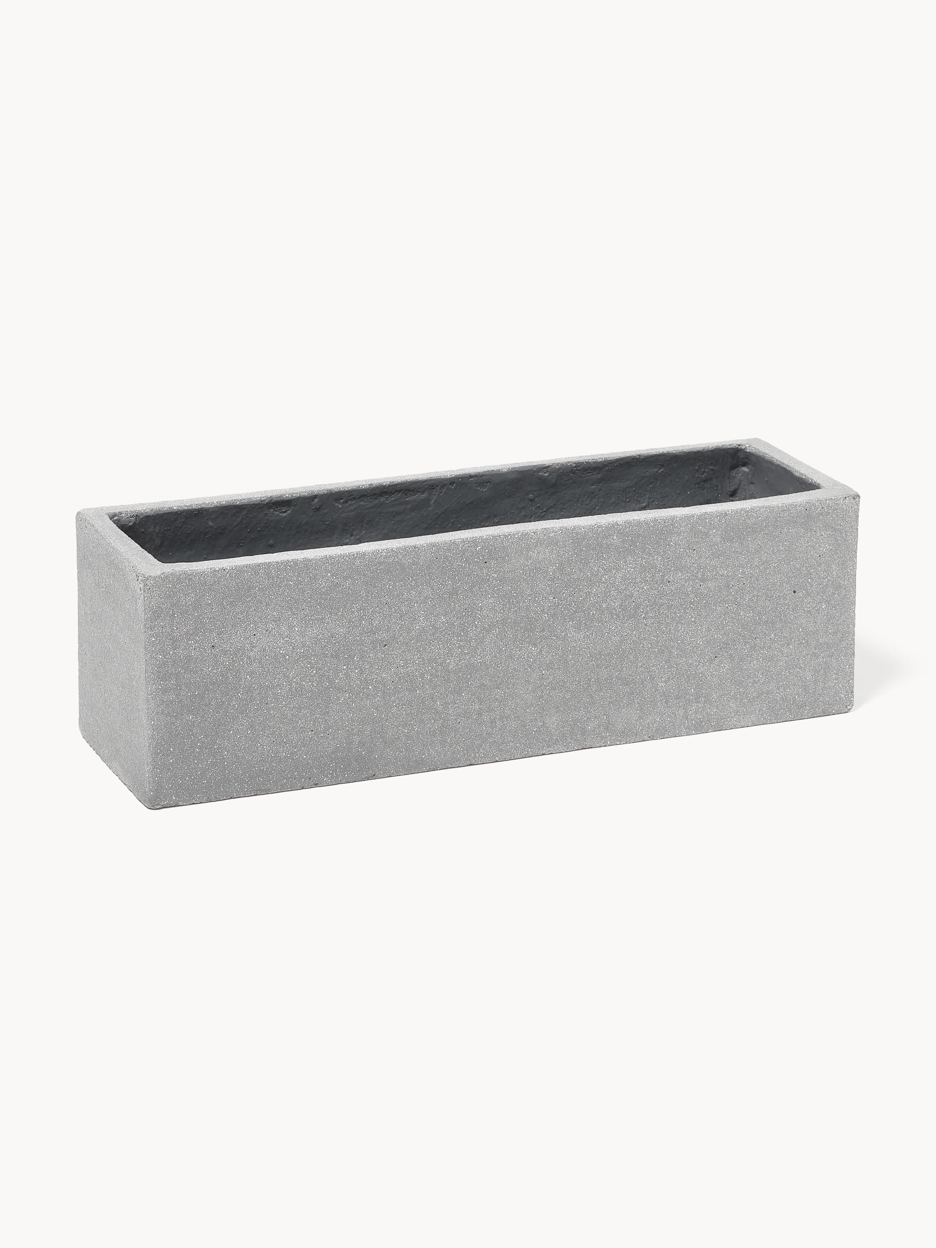 Westwing Collection Tuscany concrete flower pot, H 19 cm