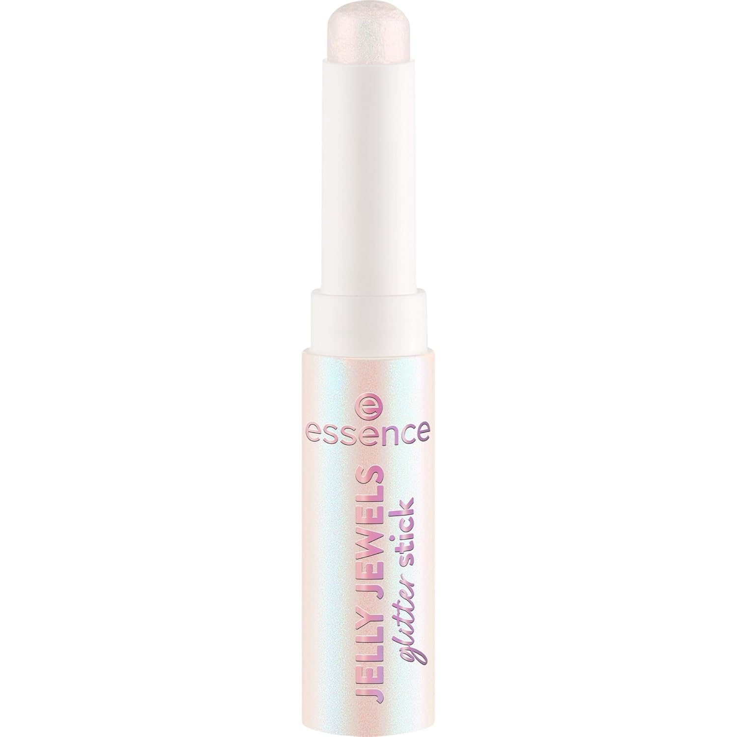 essence Jelly Jewels glitter stick, eye shadow, no. 01, multicolored, long-lasting, radiant fresh, shimmering, vegan, no microplastic particles, nanoparticles free, without perfume, pack of 1 (2.5 g)