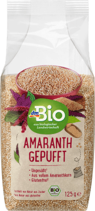 dmBio Amaranth, buzzed, 125 g