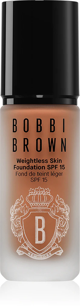 Bobbi Brown Weightless Skin Foundation SPF 15 Mini long-lasting mattifying make-up with moisturizing effect Farbton Almond 13 ml