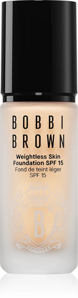 Bobbi Brown Weightless Skin Foundation SPF 15 Mini long-lasting mattifying make-up with moisturizing effect Farbton Warm Sand 13 ml