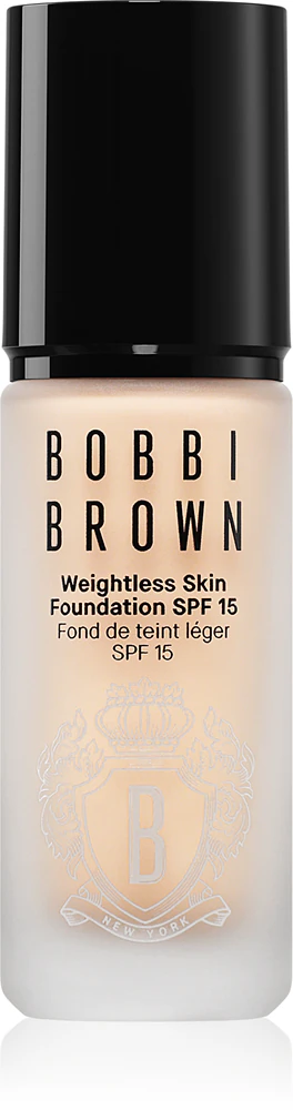 Bobbi Brown Weightless Skin Foundation SPF 15 Mini long-lasting mattifying make-up with moisturizing effect Farbton Warm Ivory 13 ml
