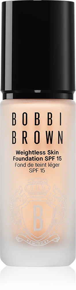 Bobbi Brown Weightless Skin Foundation SPF 15 Mini long-lasting mattifying make-up with moisturizing effect Farbton Warm Porcelain 13 ml