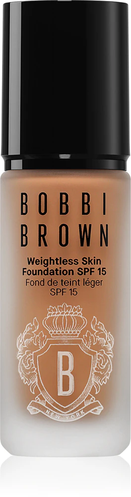 Bobbi Brown Weightless Skin Foundation SPF 15 Mini long-lasting mattifying make-up with moisturizing effect Farbton Neutral Walnut 13 ml