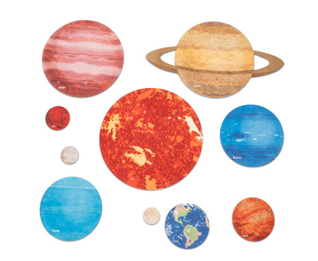 Floor tiles “Our Solar System”, set of 10