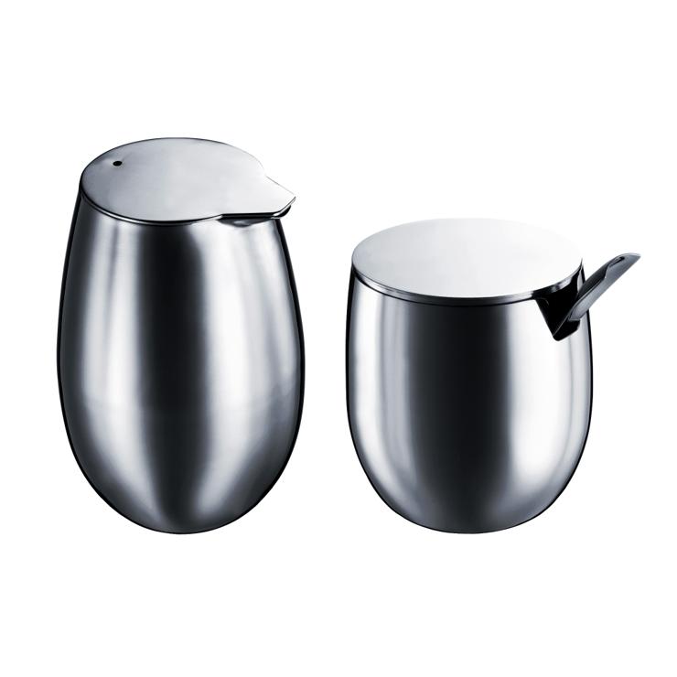 Bodum Columbia Sugar Bowl & Milk Can
