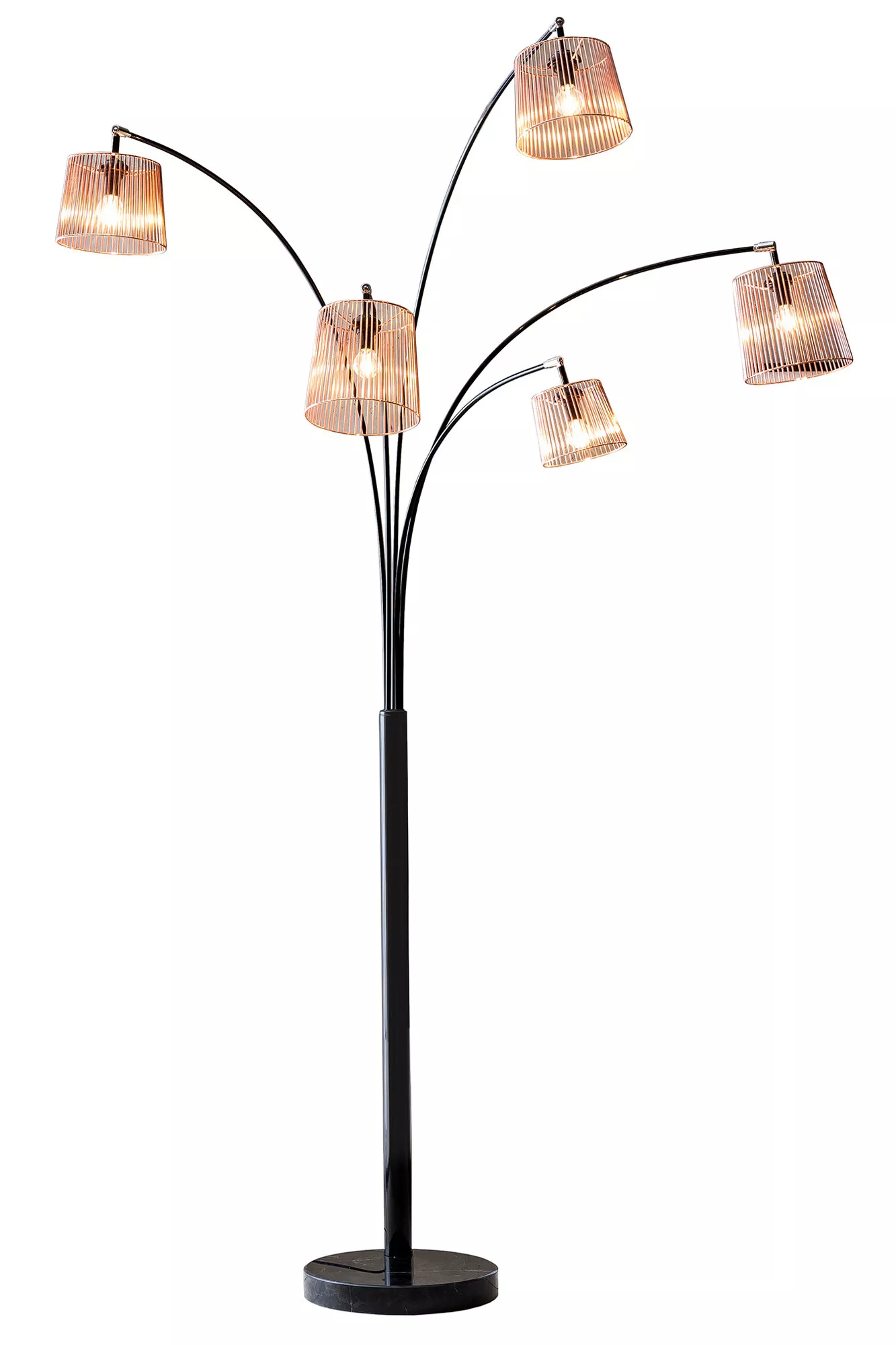 P & B ARCH LAMP 122/213/38 cm vintage