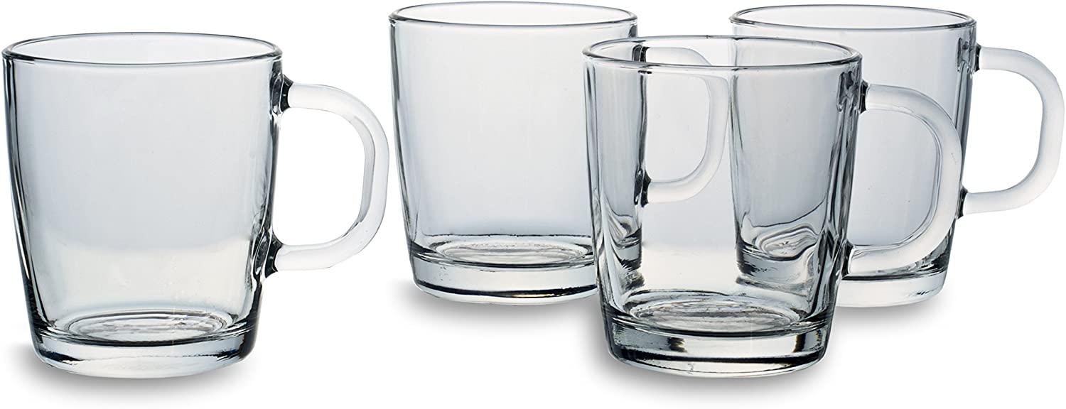 Bohemia Cristal 093 006 138 Cappuccinogläser 290 ml For you and me \"4-Piece Set