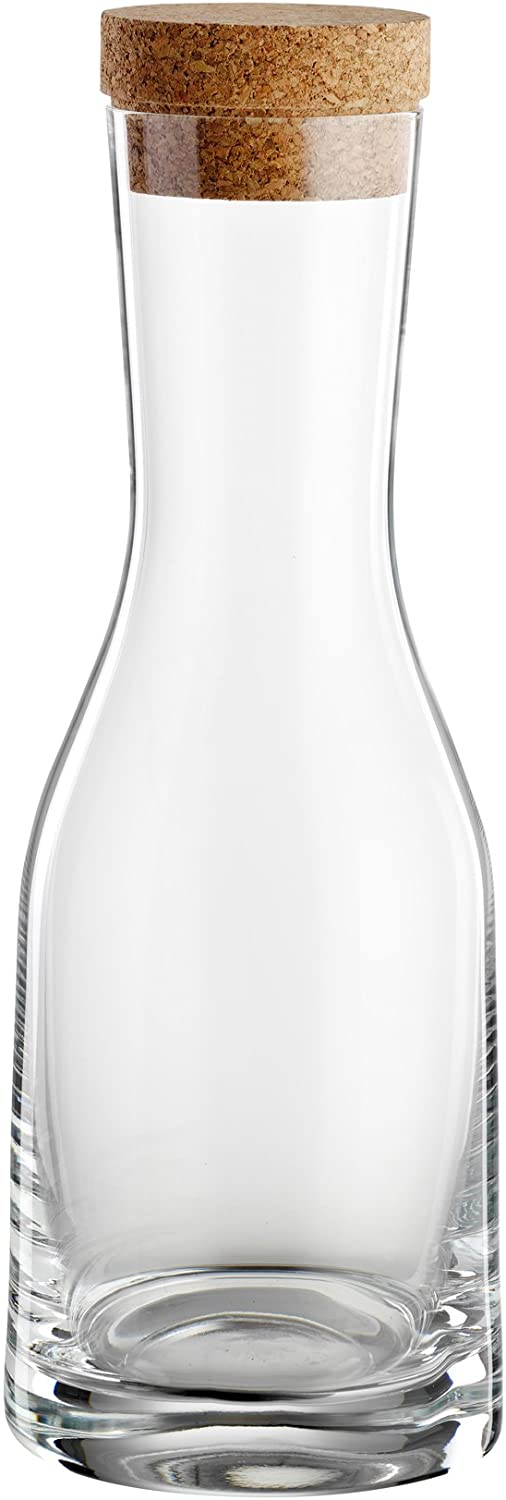 Bohemia Cristal 093 006 147 Carafe \"La Bella\" 850 ml of crystal glass with cork lid