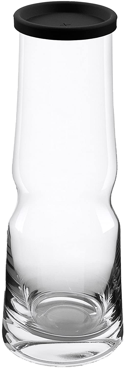 Bohemia Cristal Play of colors crystal glass 1000 oz. Carafe with Silicone Lid Glass