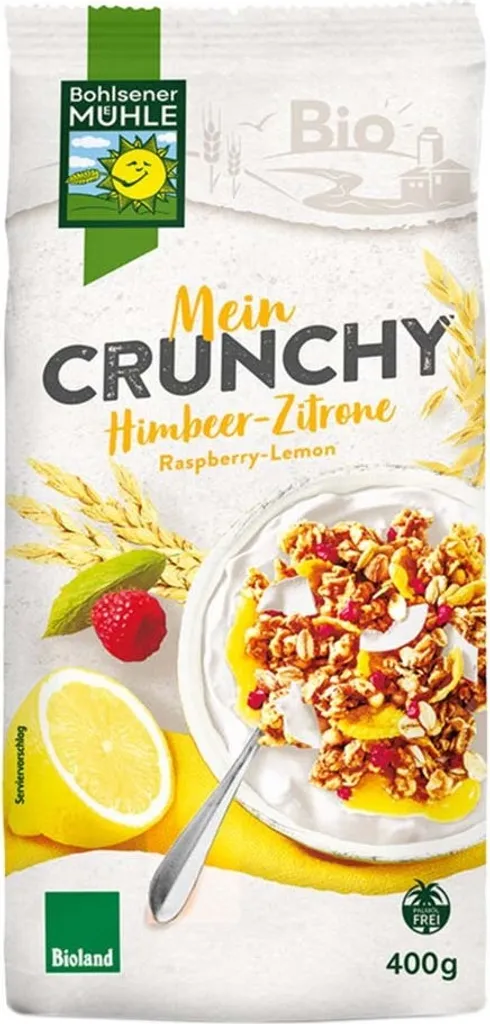 Bohlsener Mühle My Crunchy Raspberry-Lemon -- 400g