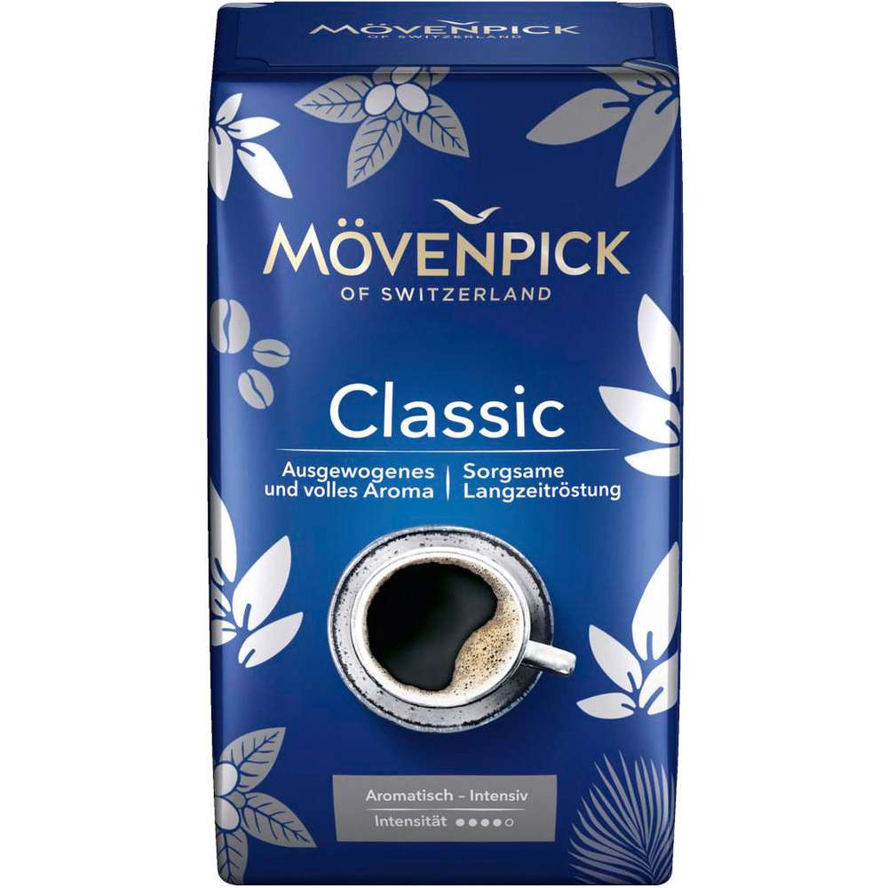 Mövenpick Ground coffee beans, Classic