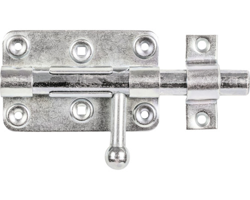 Alberts Bolt lock bolt with attached loop 100 x 60 mm galvanized, thick-film passivated