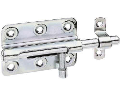 Alberts Bolt bolt with attached loop, 80 x 56 mm galvanized, thick-film passivated