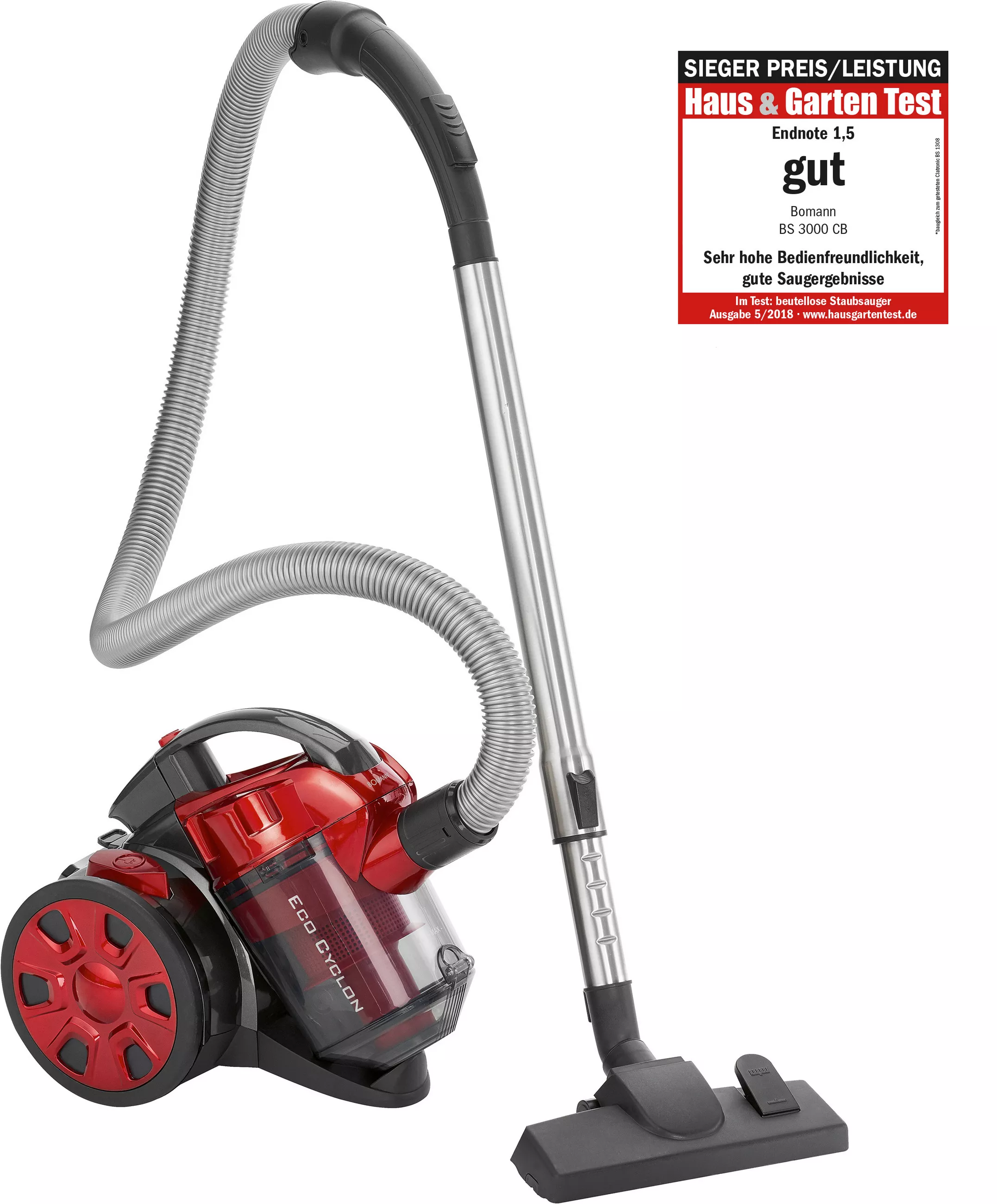 Bomann FLOOR VACUUM CLEANER BS 3000 CB