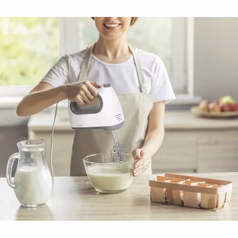 Bomann HM 6054 CB hand mixer white-gray
