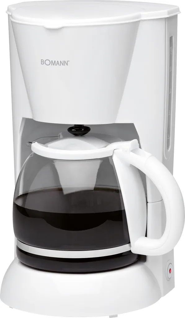Bomann coffee maker for 12-14 cups of coffee | approx. 1.5 liter capacity | warming plate with automatic shut-off | 900 W | KA 183 CB white